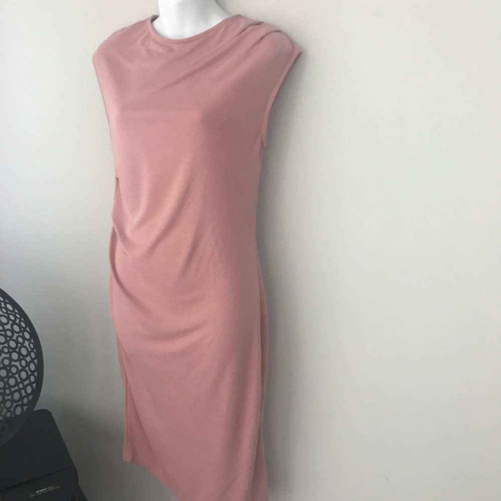 TopShop Drape side midi dress